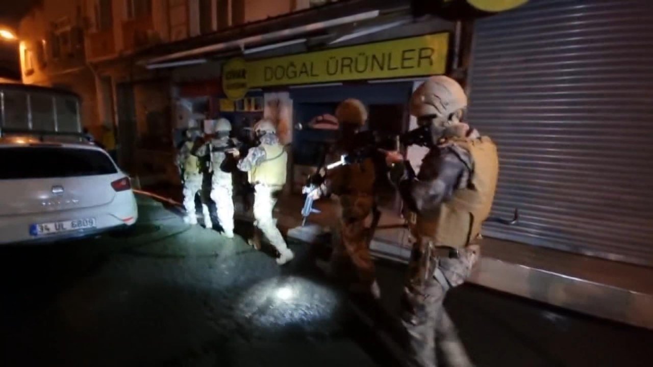 İstanbul'da Uyuşturucu Satıcılarına Operasyon