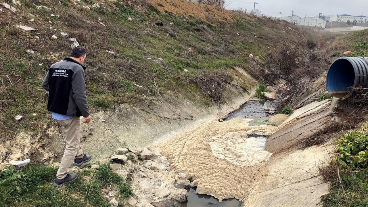 Tekirdağ'da Çevreyi Kirleten Tesislere 17 Milyon Tl Ceza