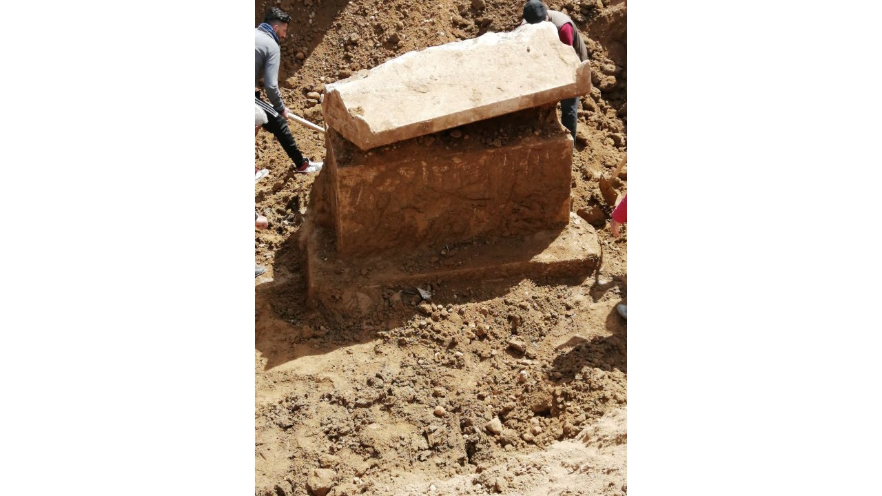 İnşaat Kazısında Bulunan Lahdin İçindeki 4 Çömlek Müzede Açıldı