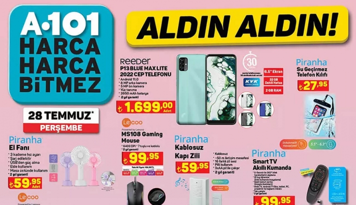 A101 aktüel ürünler kataloğu çıktı: Herkes için onlarca ilgi çekici üründe cazip fiyatlar!