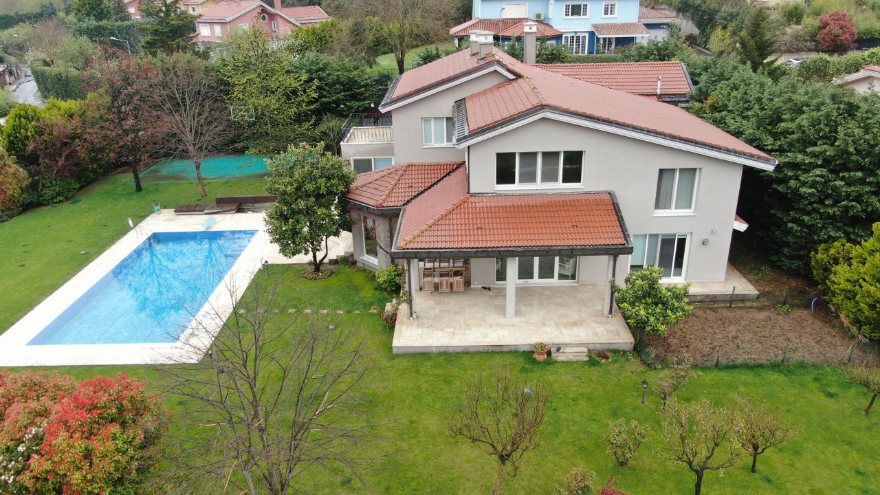 Ürfi Çetinkaya'nın Yakalandığı Villa Havadan Footoğrafları