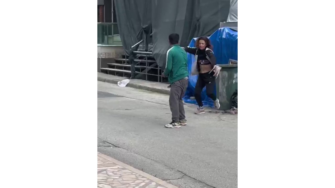 Sokakta Kavga Eden Çift Polise Direndi; Koca Tutuklandı