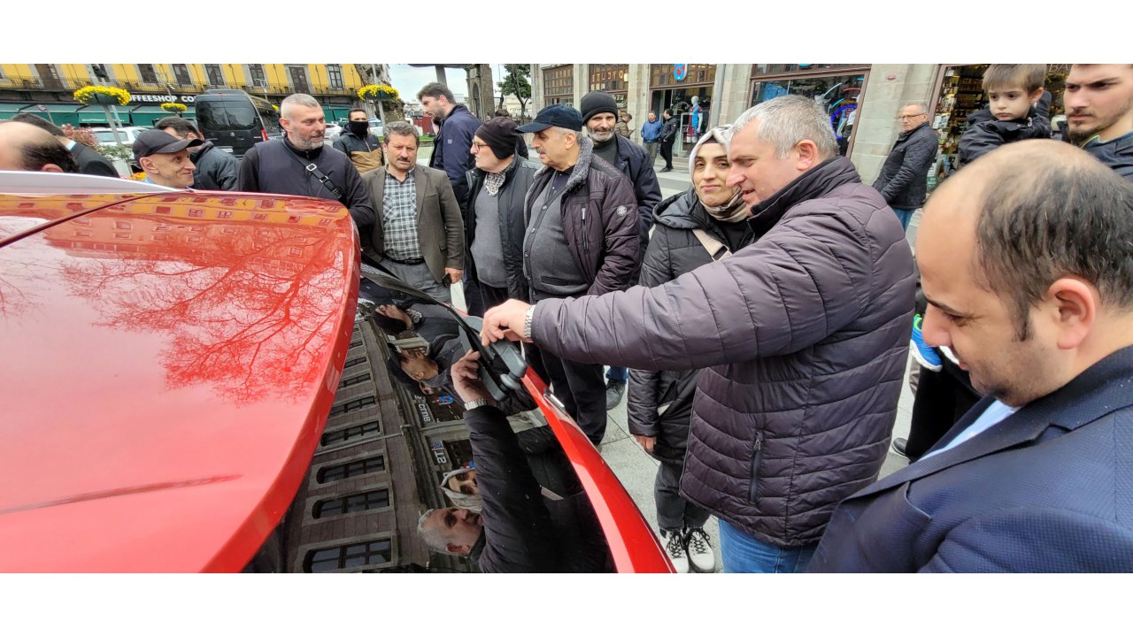 Trabzon’da Togg'a Yoğun İlgi