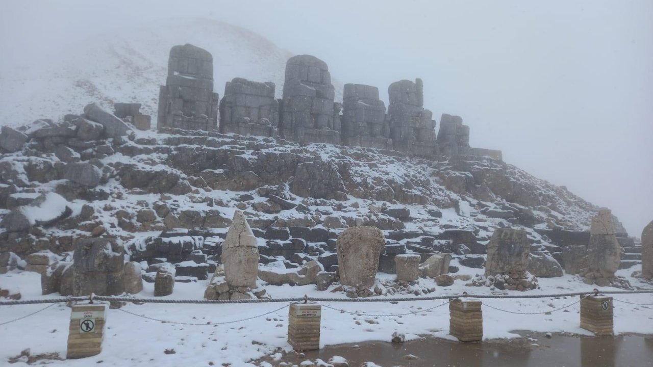 Nemrut Dağı, Beyaza Büründü