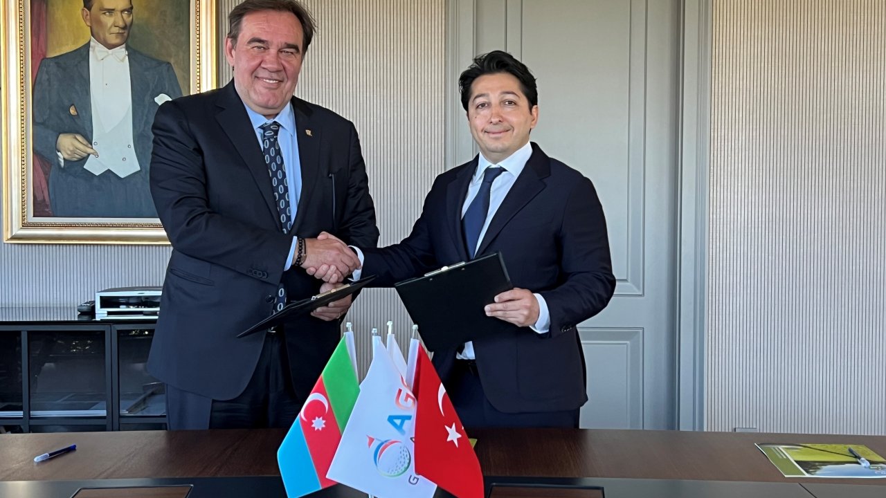 Türkiye Golf Federasyonu İle Azerbaycan Golf Federasyonu Arasında İş Birliği Anlaşması İmzalandı