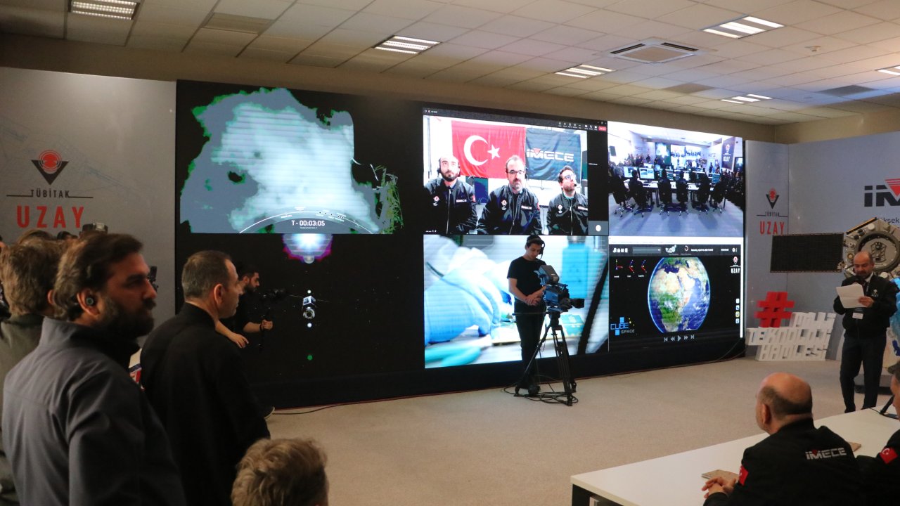 Yerli Gözlem Uydusu İmece, Uzaya Fırlatıldı