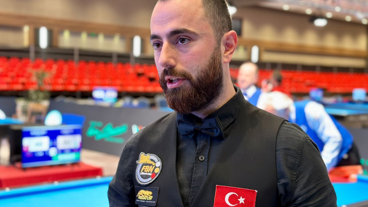 Berkay Karakurt’tan Avrupa Bilardo Şampiyonası’nda Gümüş Madalya