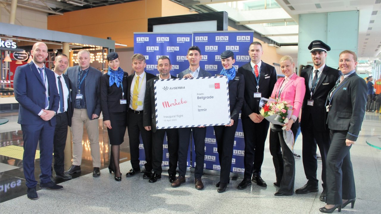 İzmir Ve Belgrad Arasında Haftanın Dört Günü Direkt Uçuşlar Başladı