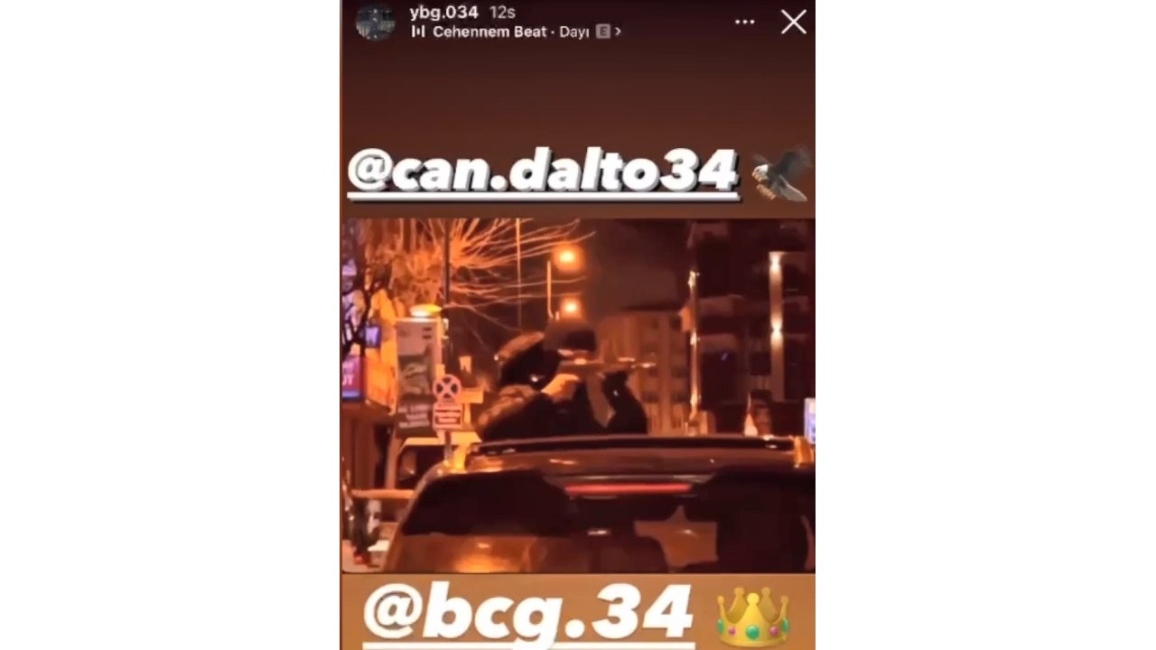 İstanbul Sokaklarında Lüks Araçlar, Maskeli Şüpheliler, Uzun Namlulu Silahlar...