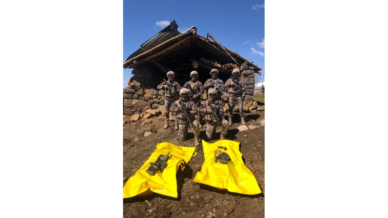 İçişleri: Van'da 2 Terörist Etkisiz Hale Getirildi