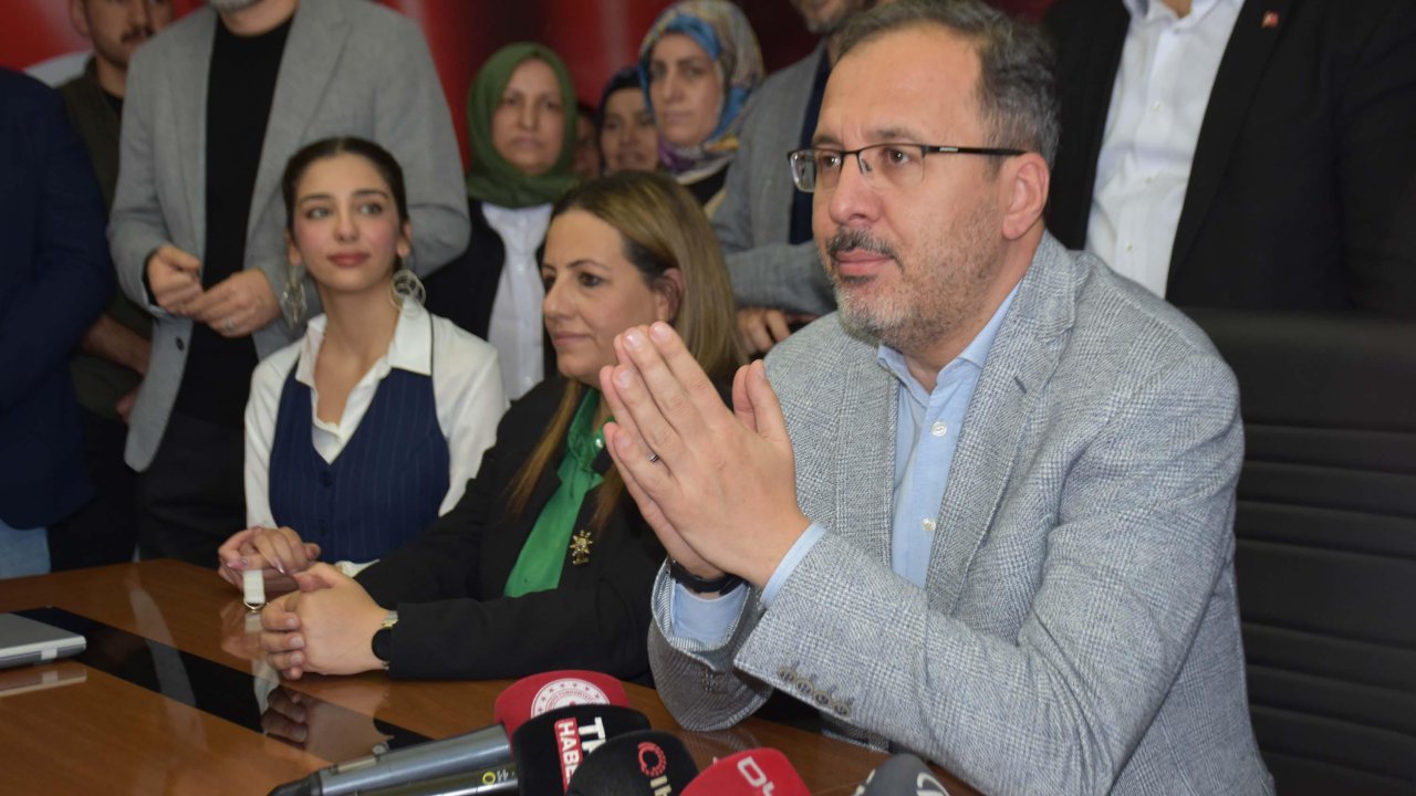 Bakan Kasapoğlu: Omuz Omuza 14 Mayıs'a Yürüyoruz