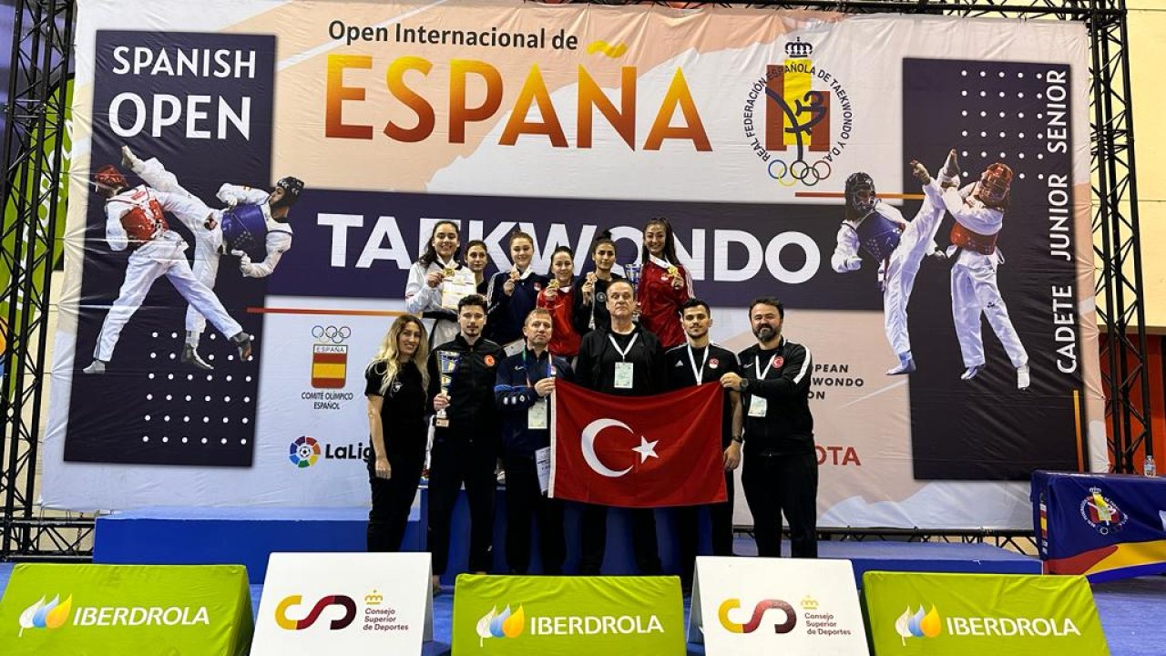 Milli Tekvandocular 3 Altın 2 Bronz Madalya Kazandı