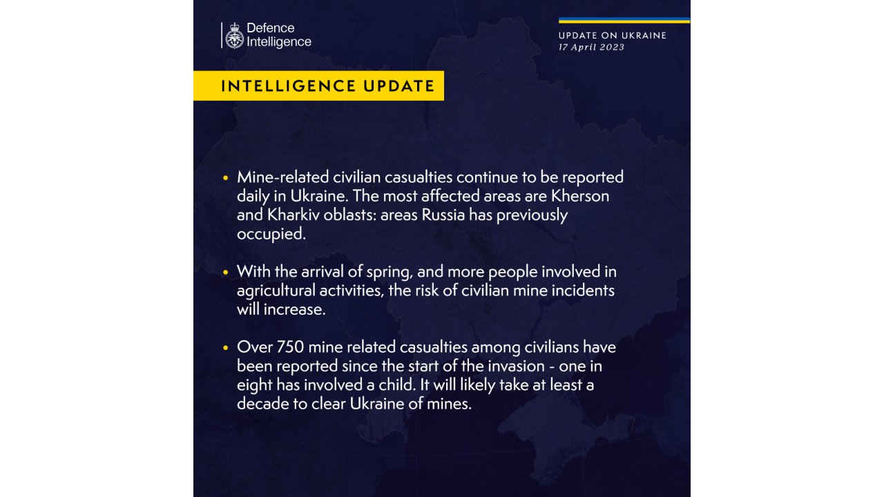 İngiltere İstihbarat Raporu: Ukrayna’da 750’den Fazla Mayın Kaynaklı Can Kaybı Rapor Edildi