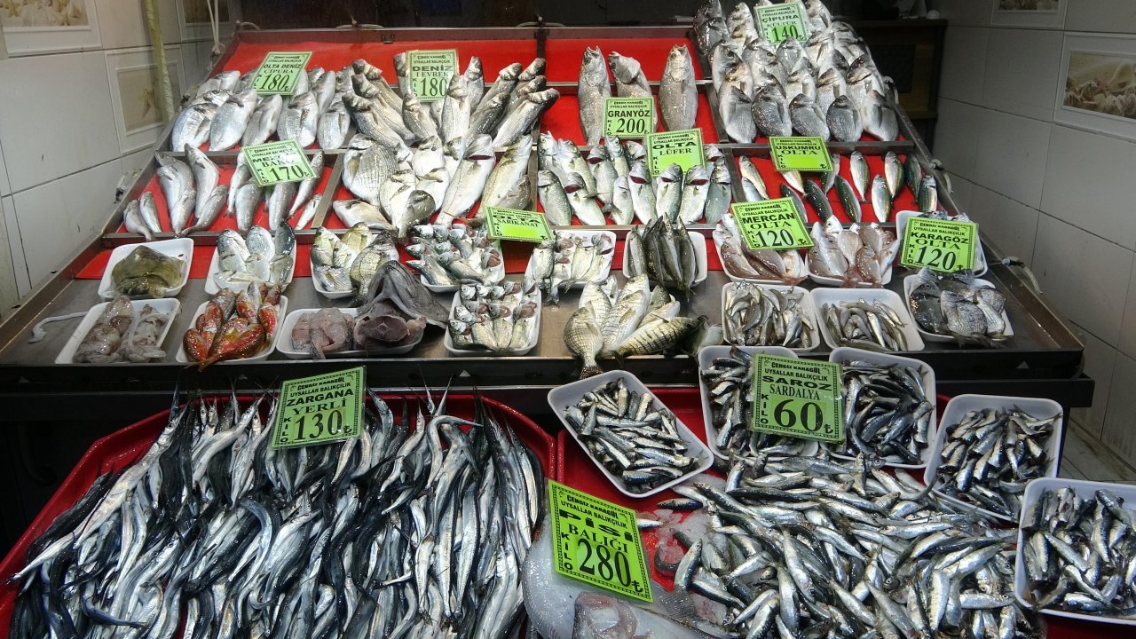 Çanakkale'de Tezgahlardaki Balık Çeşitliliği, Olta Ve Dalyan Avcılığıyla Sürüyor