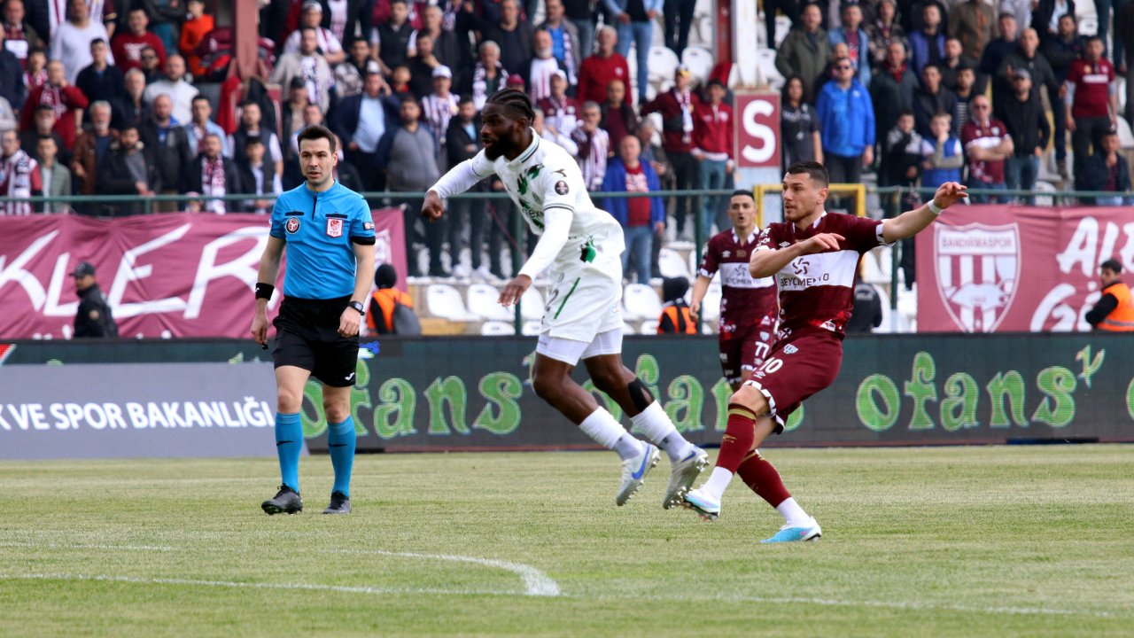 Bandırmaspor - Sakaryaspor: 3-2
