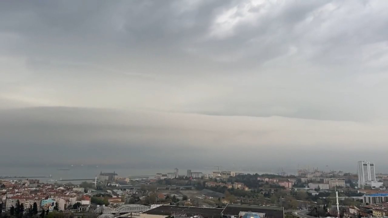 Sağanak Yağışın Ardından Oluşan Gökkuşağı Böyle Görüntülendi