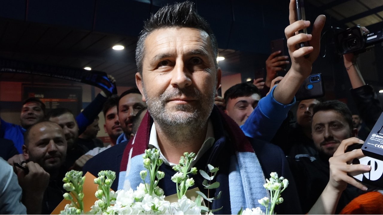 Nenad Bjelica'ya Trabzon’da Coşkulu Karşılama