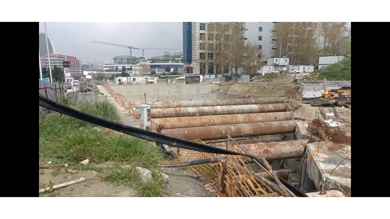 Bağcılar'da Metro İnşaatında İş Kazası