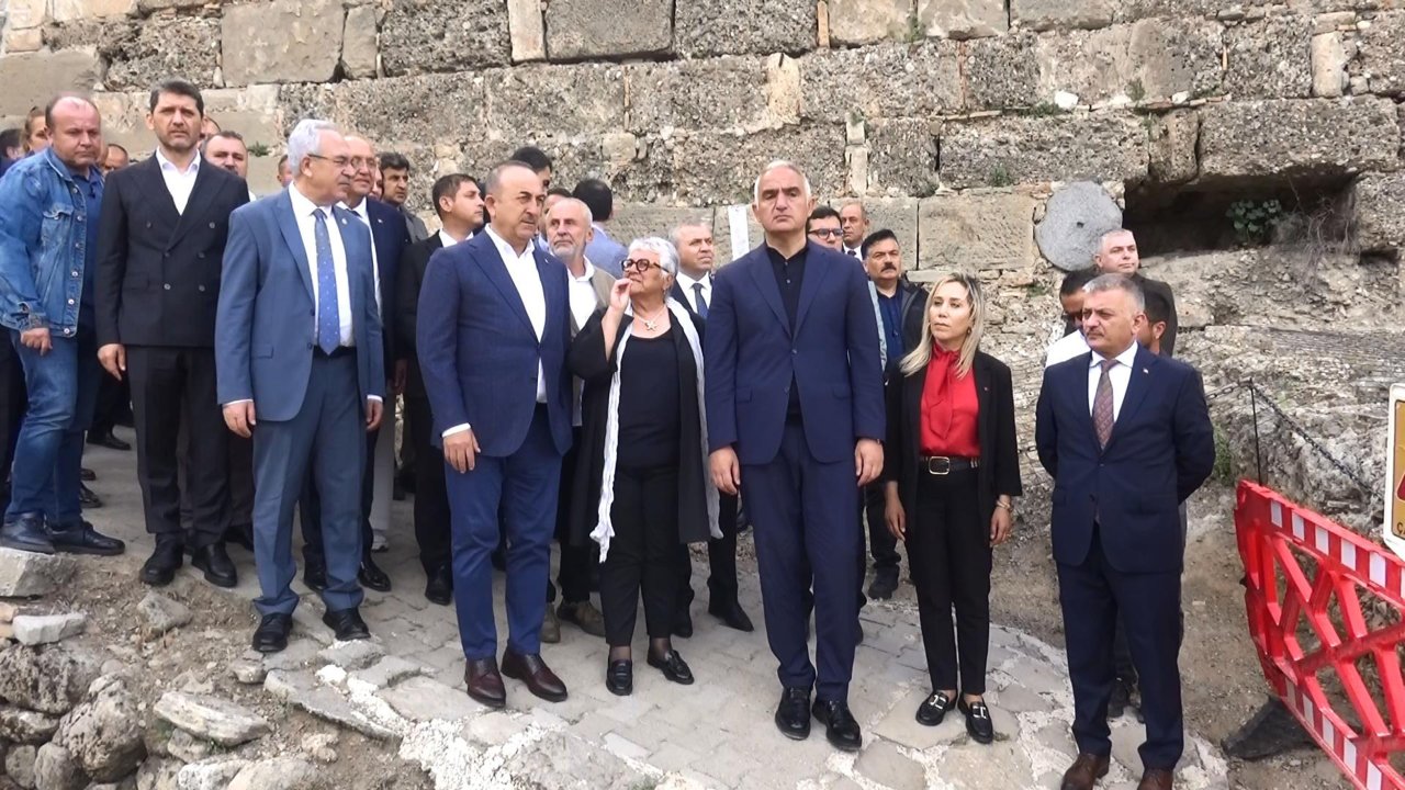 Bakan Ersoy: Side, Turizmde Yeni Marka Olacak