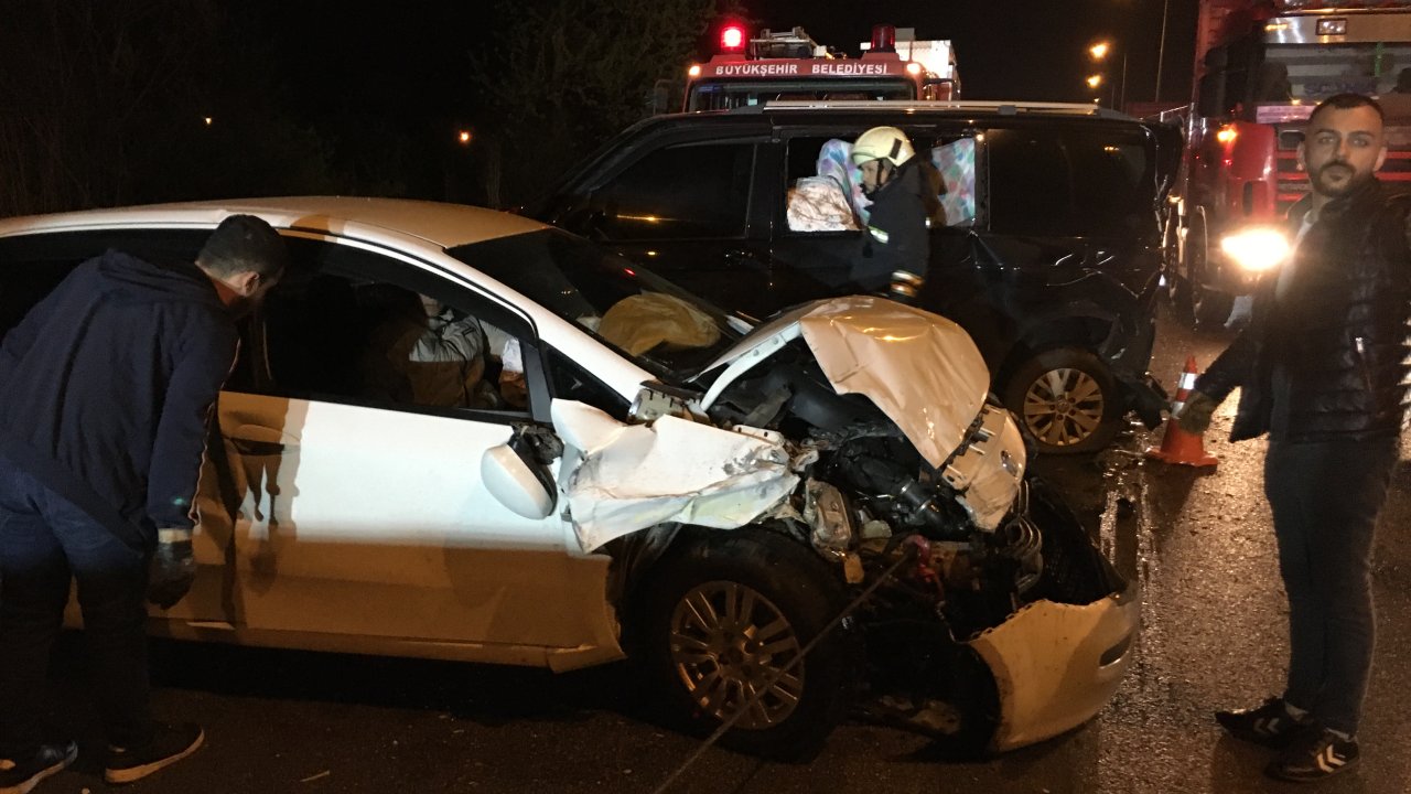 Samsun'da Zincirleme Kaza : 7 Yaralı