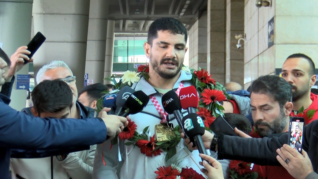 Avrupa Şampiyonu Taha Akgül’e Ankara’da Coşkulu Karşılama