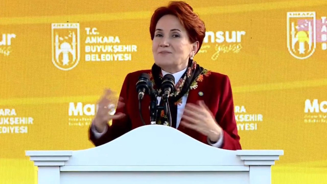 Akşener: Cenge Gitmiyoruz, Seçime Gidiyoruz