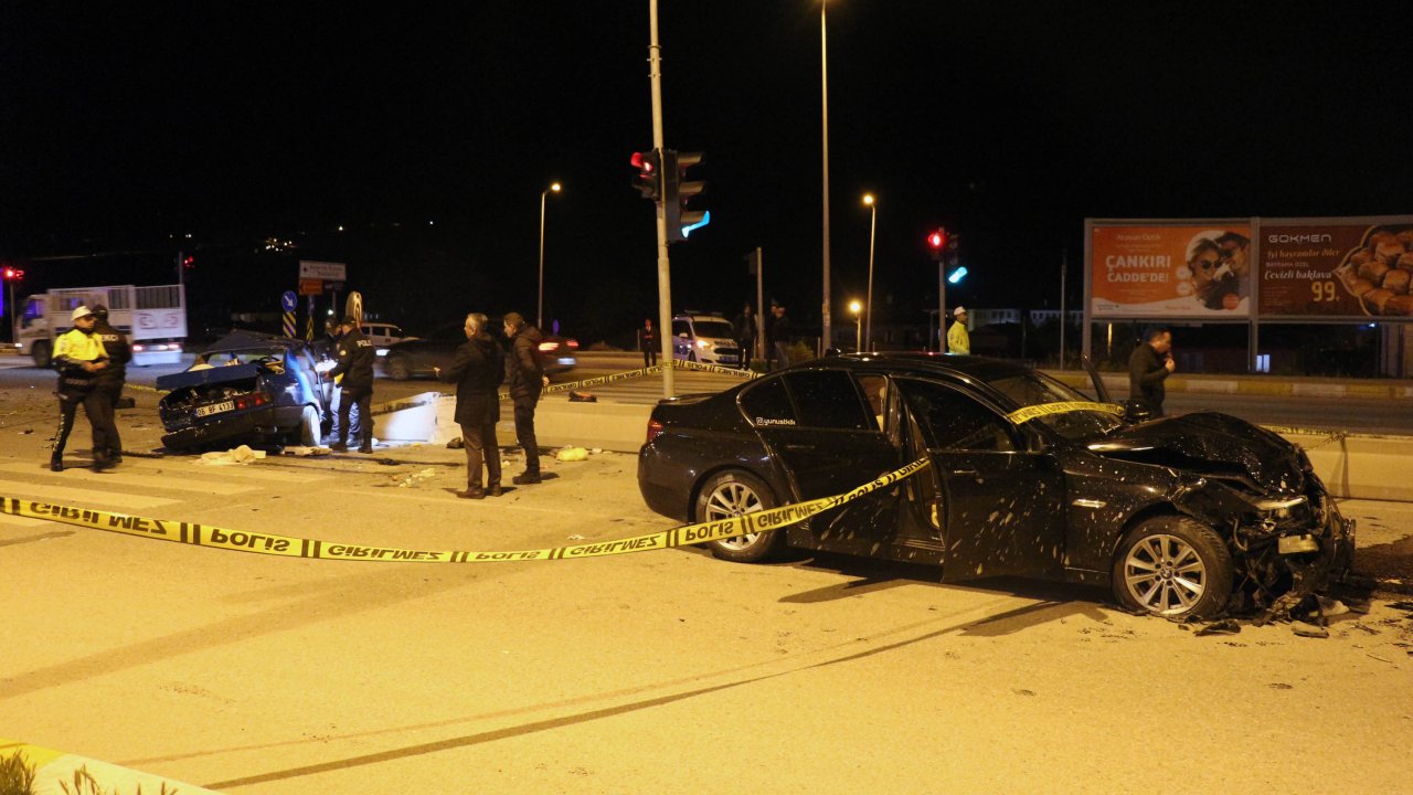 Çankırı'da Kaza; 2'si Ağır 6 Yaralı