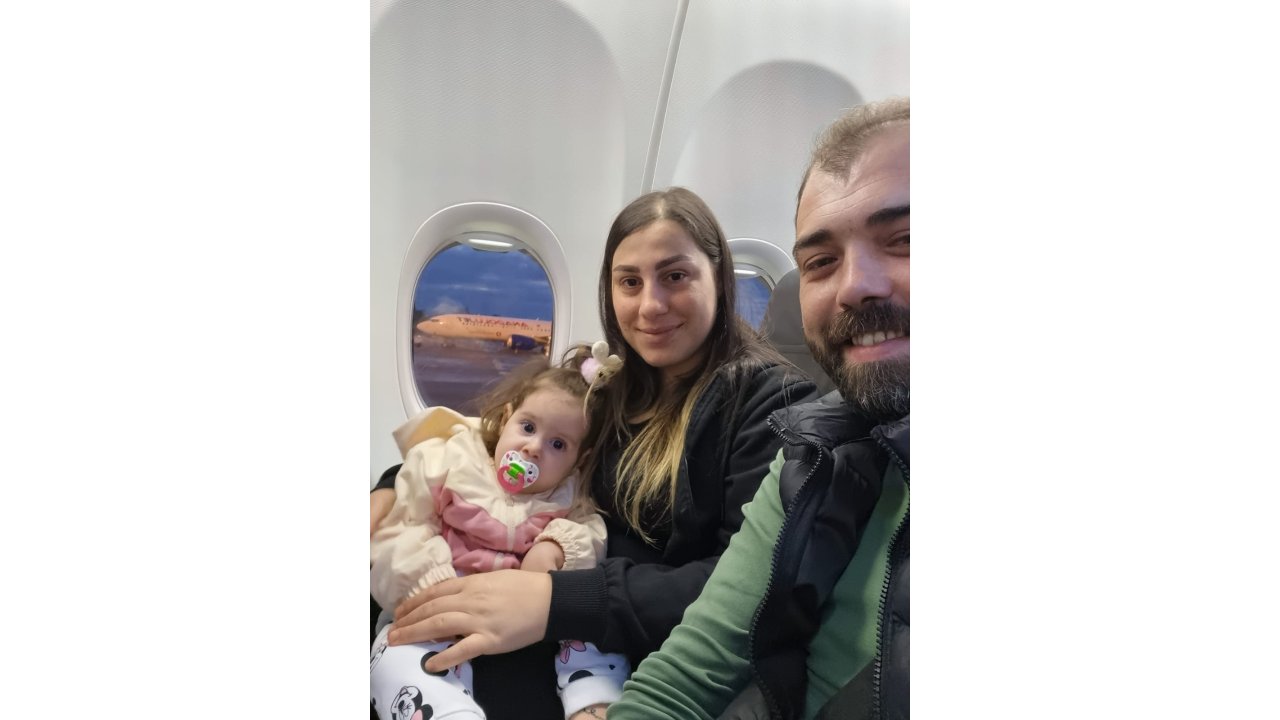 Sma Hastası Eliz Lina, Tedavi İçin Almanya'ya Gitti