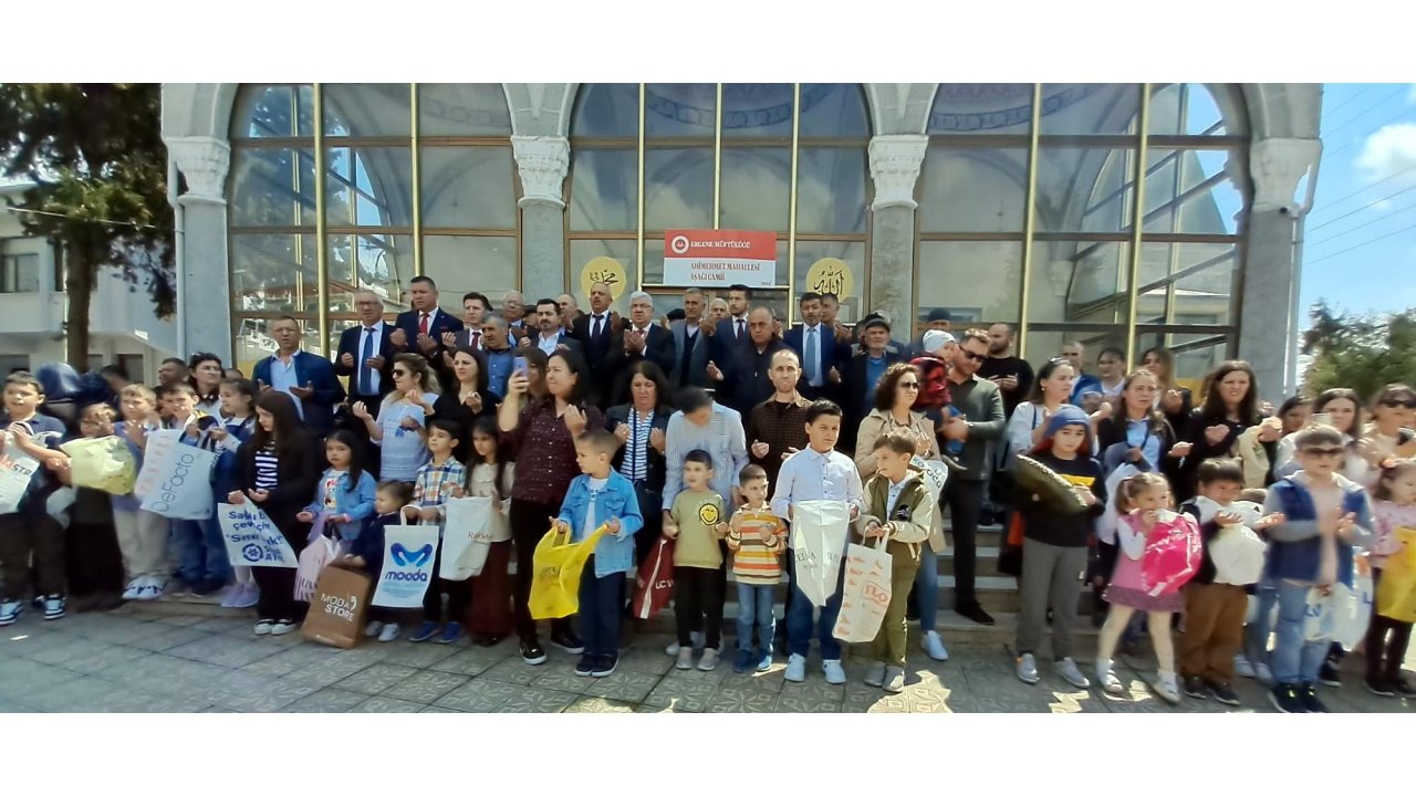 Tekirdağ'daki 77 Yıllık Bayram Geleneği, Çocukları Sevindirdi