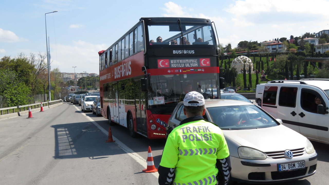 15 Temmuz Şehitler Köprüsü'nde Denetim