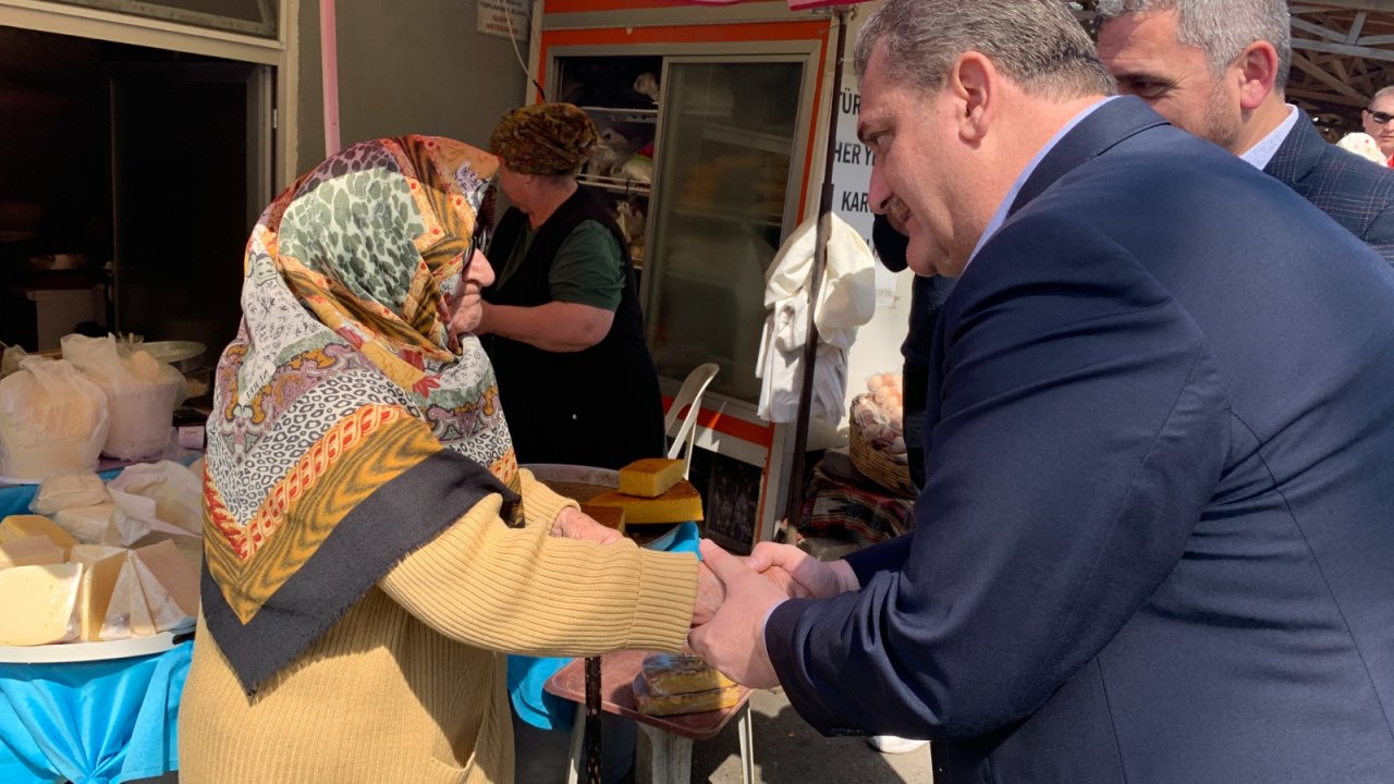 Ak Parti İstanbul Milletvekili Adayı Günday, Sarıyer’i Ziyaret Etti