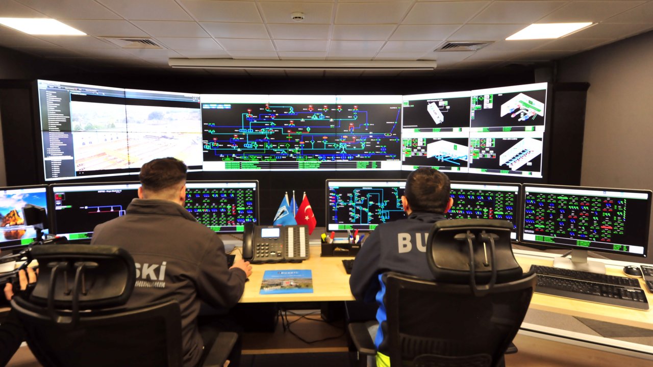 Bursa’nın Suyu, 24 Saat Bu Merkezden İzleniyor