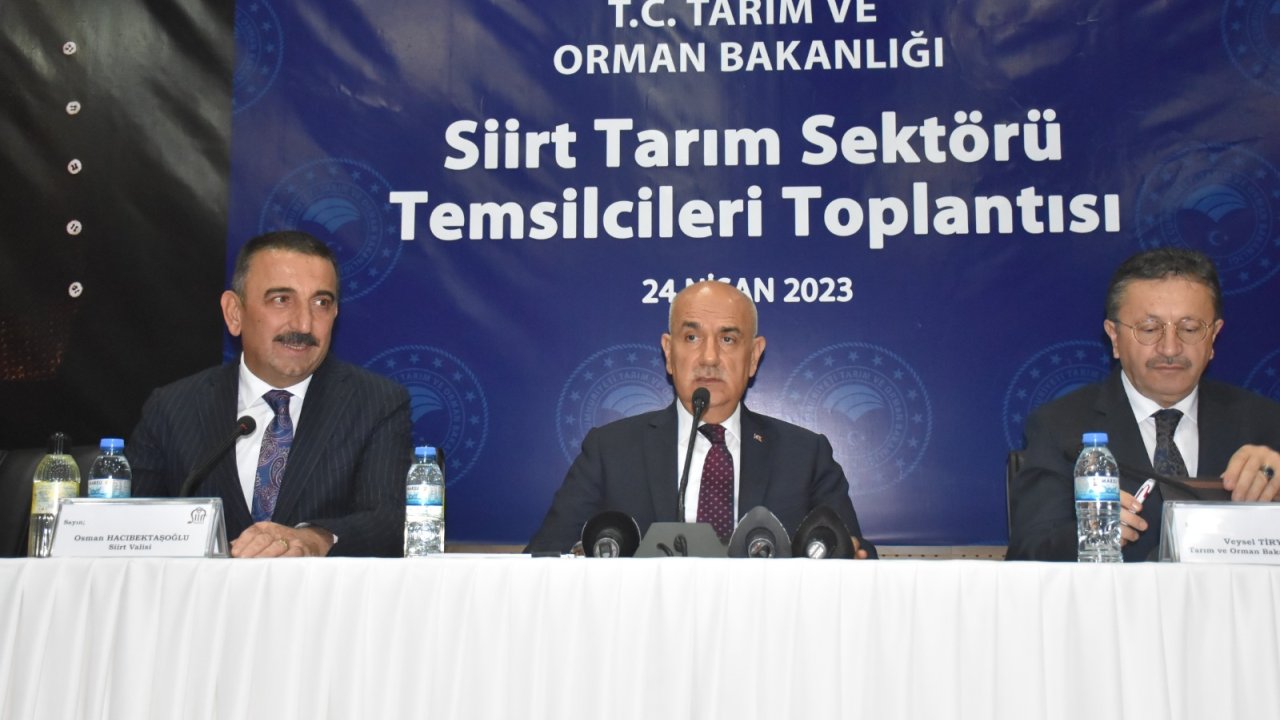 Bakan Kirişci: Tarım Sektörü İhracatında 30 Milyar Doları Yakaladık