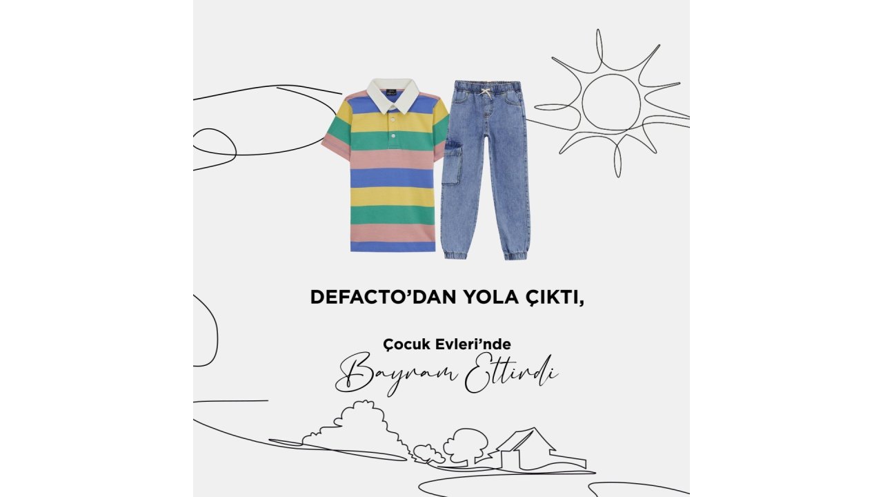 Defacto’dan Deprem Bölgesindeki Çocuklara Bayramlık Desteği