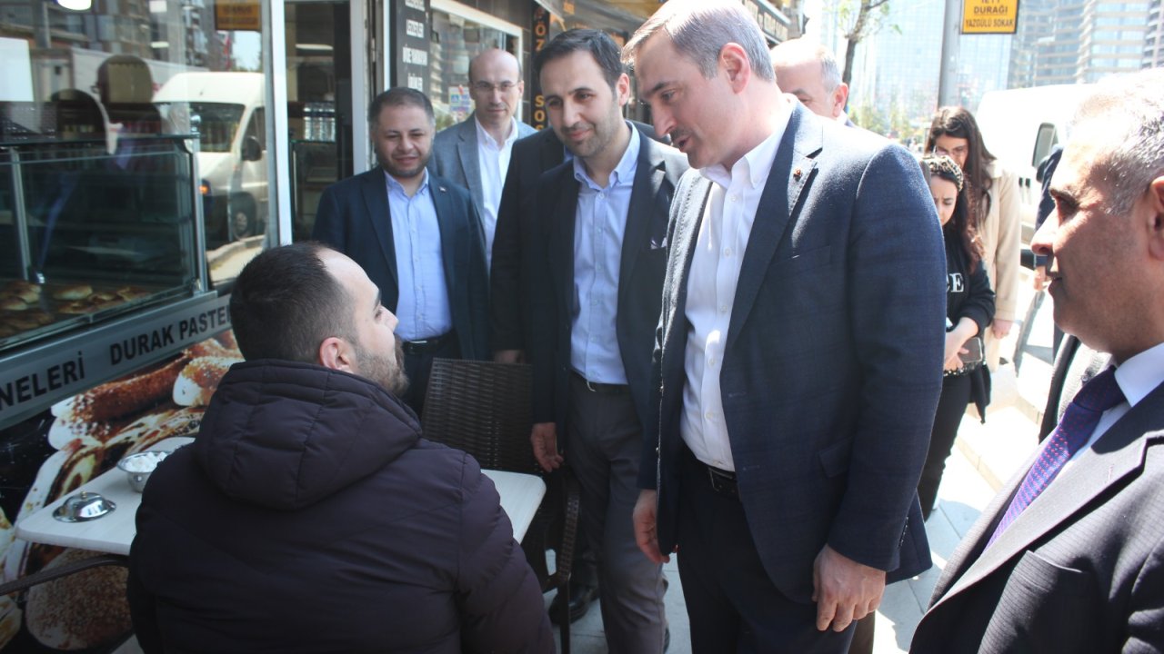 Ak Partili Şenocak: Biz Sahadan Beslenen Bir Partiyiz