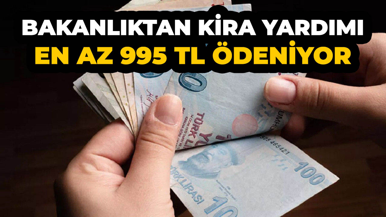Aile Bakanlığı kira yardımı devam ediyor! Minimum 995 TL ödeniyor