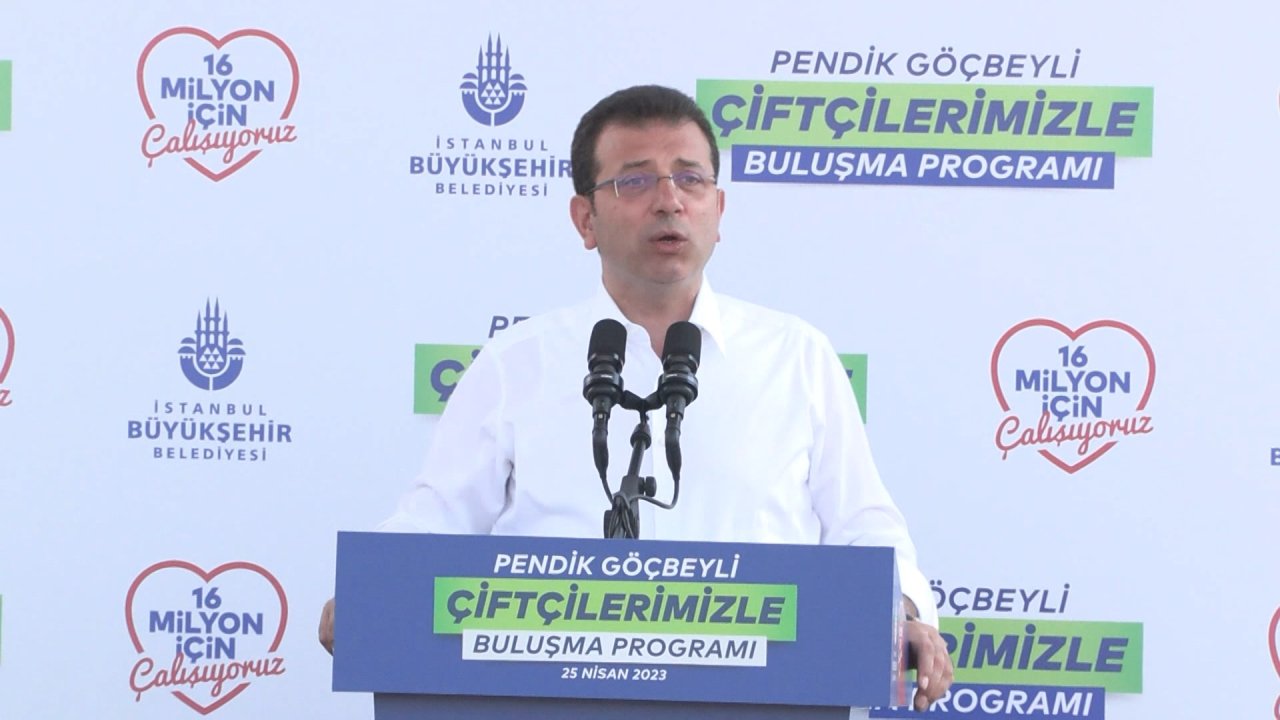 İmamoğlu, Göçbeyli'de Çiftçilerle Buluştu
