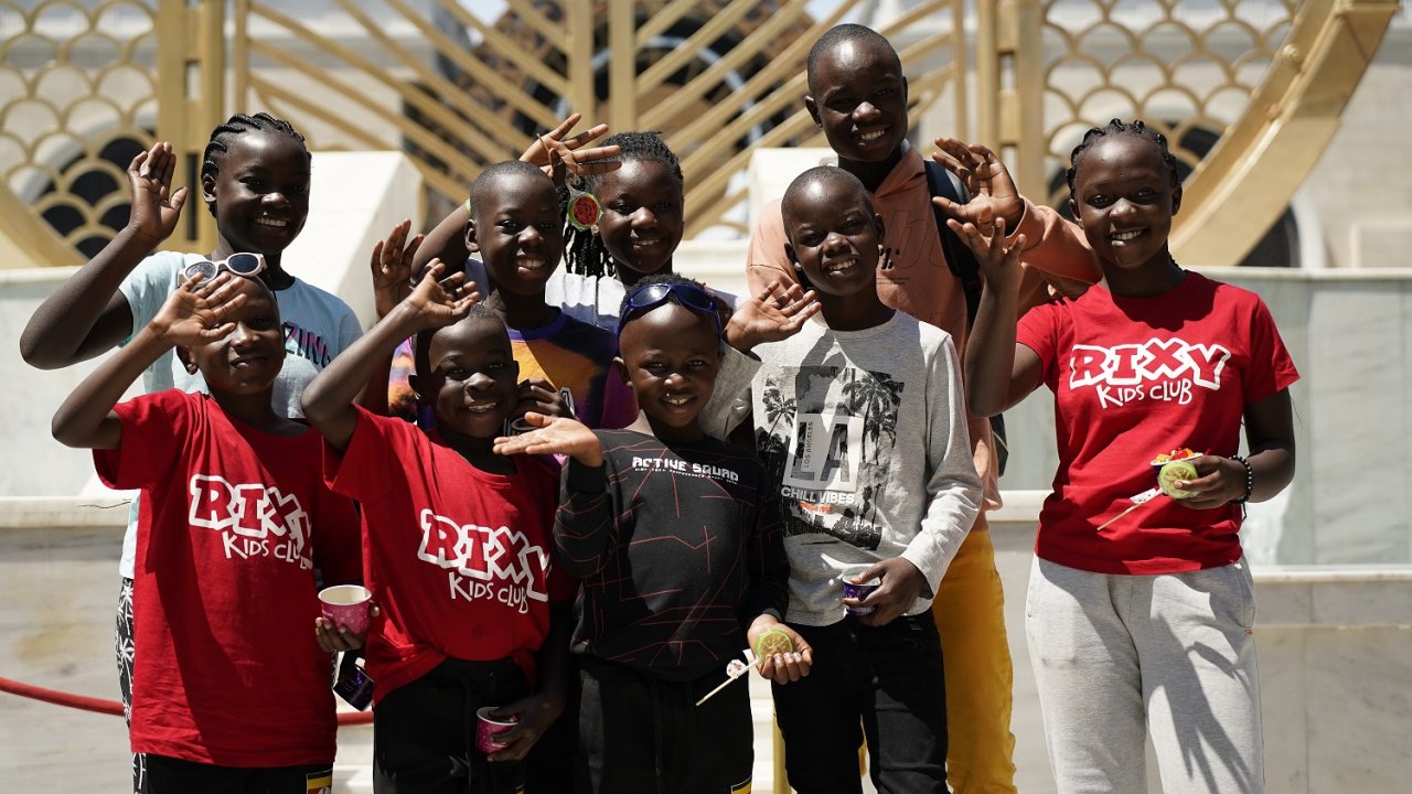 Masaka Kids Africana, Rixos’un Tadını Çıkardı