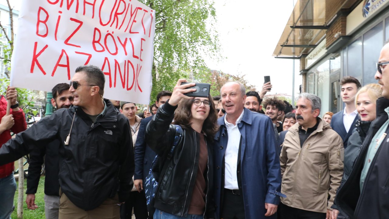 İnce: Türkiye’nin Neresine Gidersem Gideyim, Beni Gençler Karşılıyor