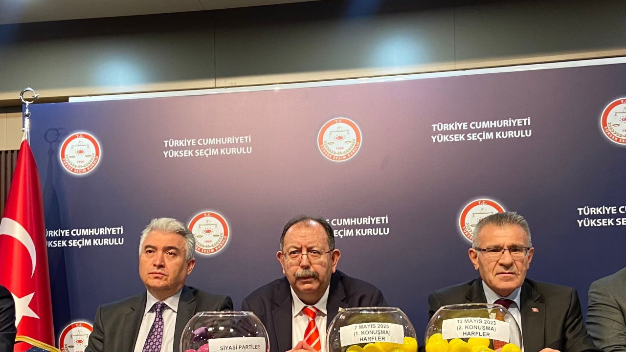 Cumhurbaşkanı Adaylarının Propaganda Konuşmasının Sırası Belirlendi