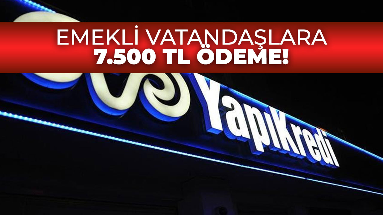 Yapı Kredi Bankası emekli promosyon ücreti ne kadar? Aralık zammı açıklandı