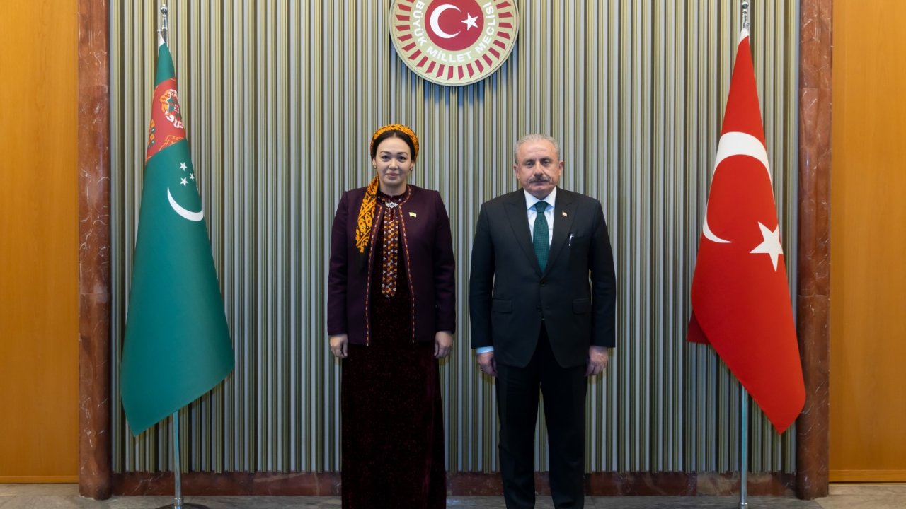 Tbmm Başkanı Şentop, Azerbaycan Milli Meclisi Başkanı Gafarova İle Görüştü (2)