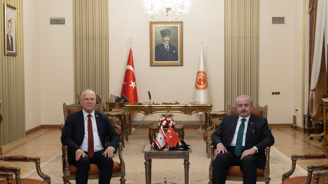 Tbmm Başkanı Şentop, Azerbaycan Milli Meclisi Başkanı Gafarova İle Görüştü (3)