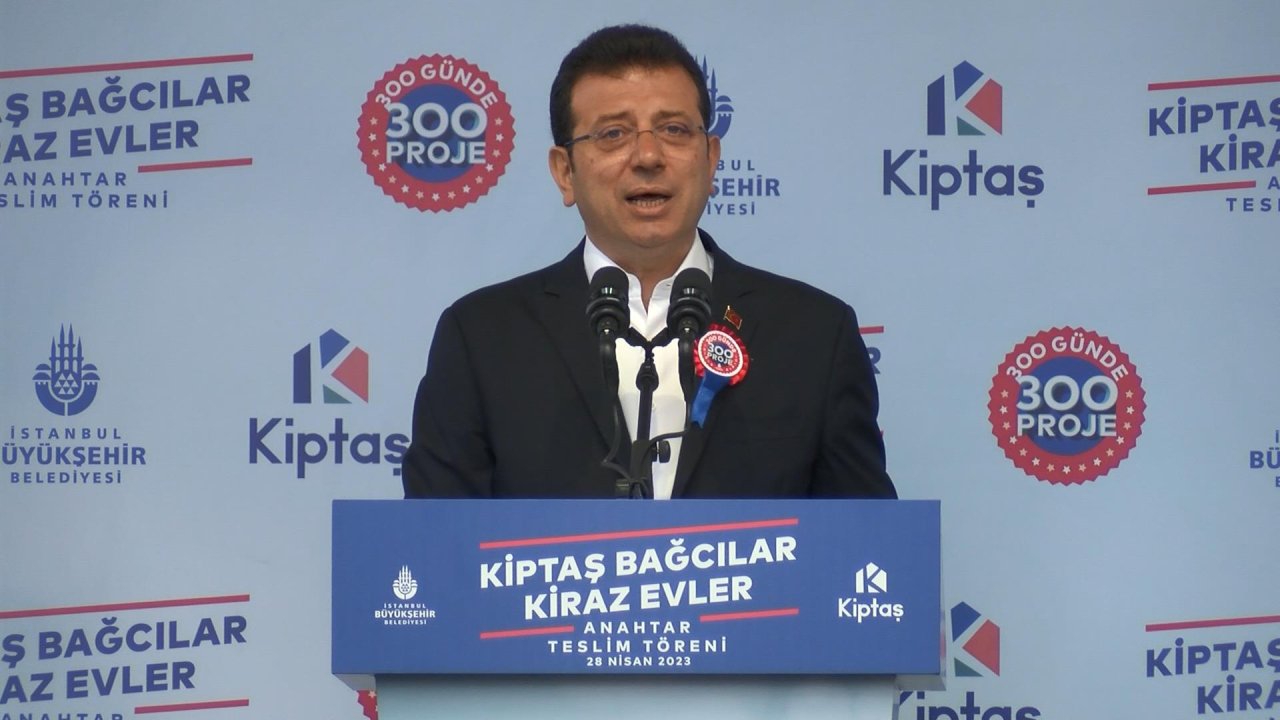 İmamoğlu: İstanbul'da Geliştirdiğimiz Modeli Bütün Ülkede Uygulayacağız