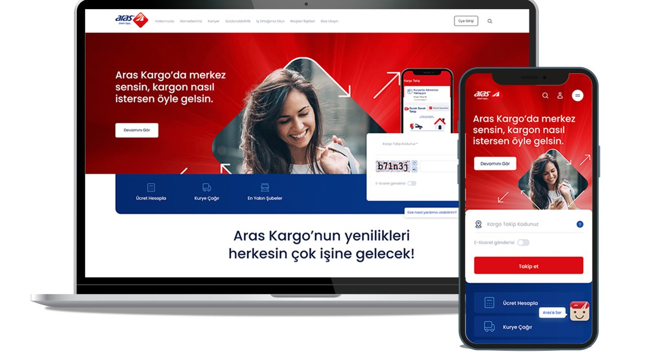 Aras Kargo, Yeni İnternet Sitesini Yayına Aldı