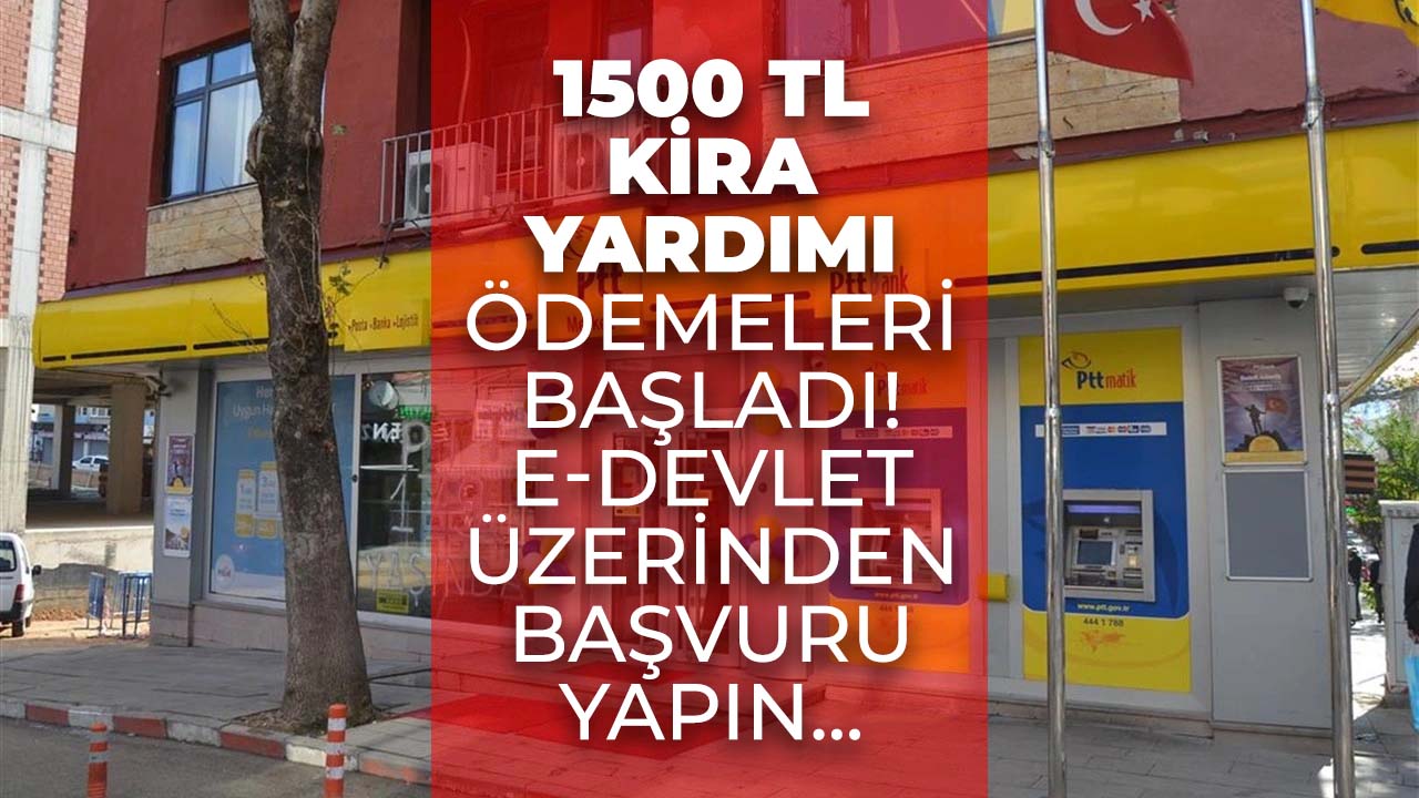 Bakanlıktan 1500 TL'ye kadar kira yardımı! Başvuru şartları belli oldu