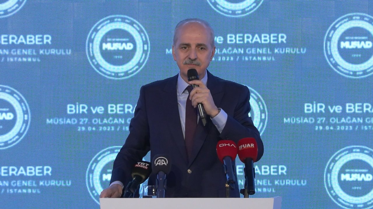 Numan Kurtulmuş Müsiad Genel Kurulunda Konuştu