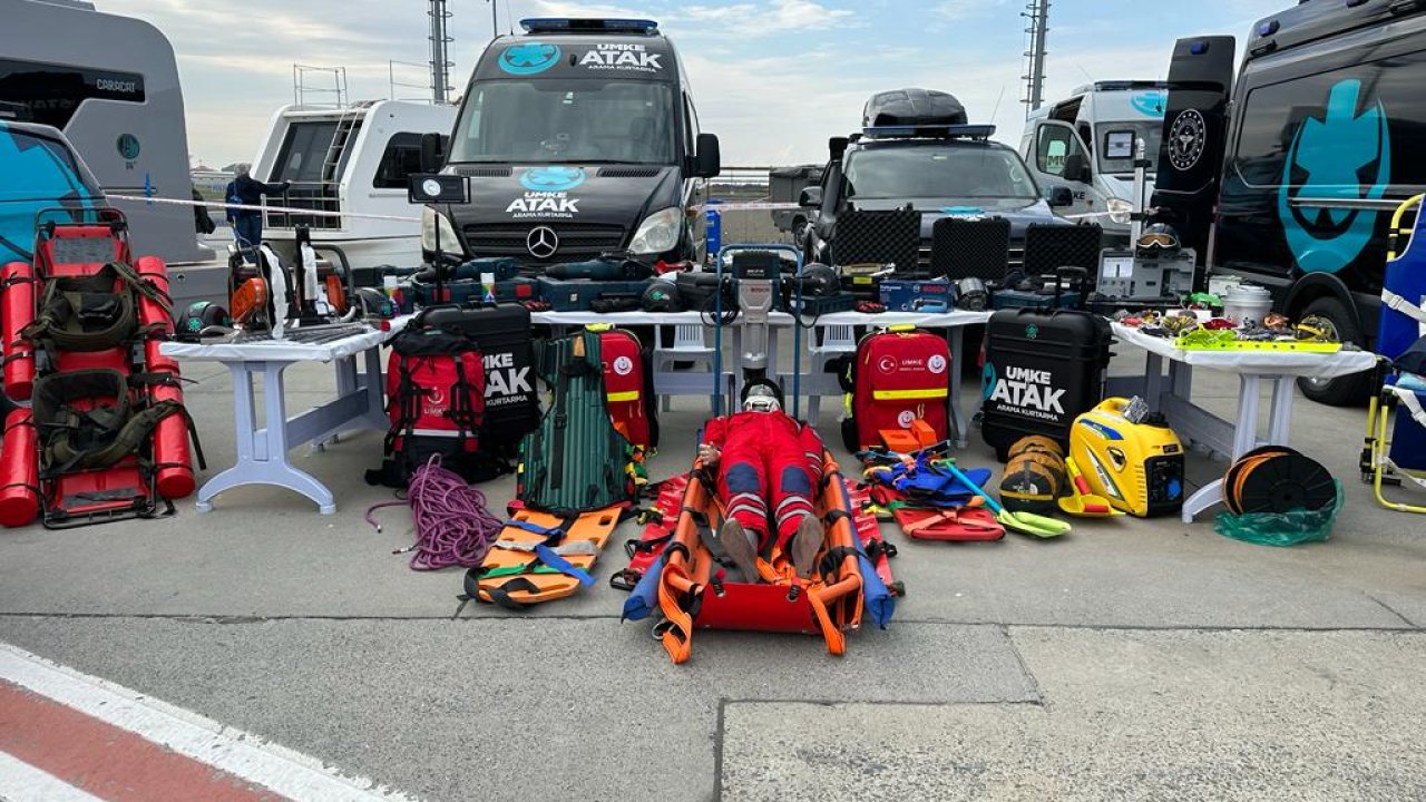 Umke Atak Arama Kurtarma Ekibi Teknofest'te Tanıtıldı
