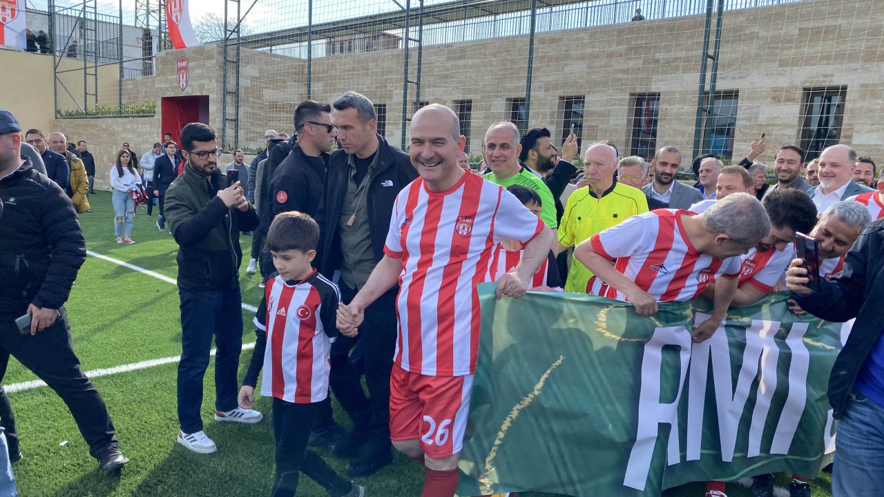 Rami Spor Kulübü Tesisleri, Bakan Süleyman Soylu'nun Katılımıyla Açıldı