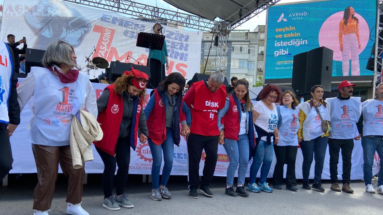 Ankara'da 1 Mayıs Coşkusu
